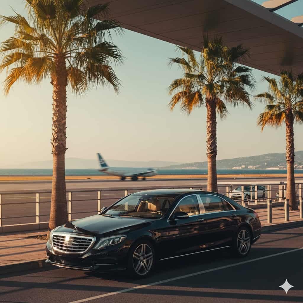 booked nice airport transfer