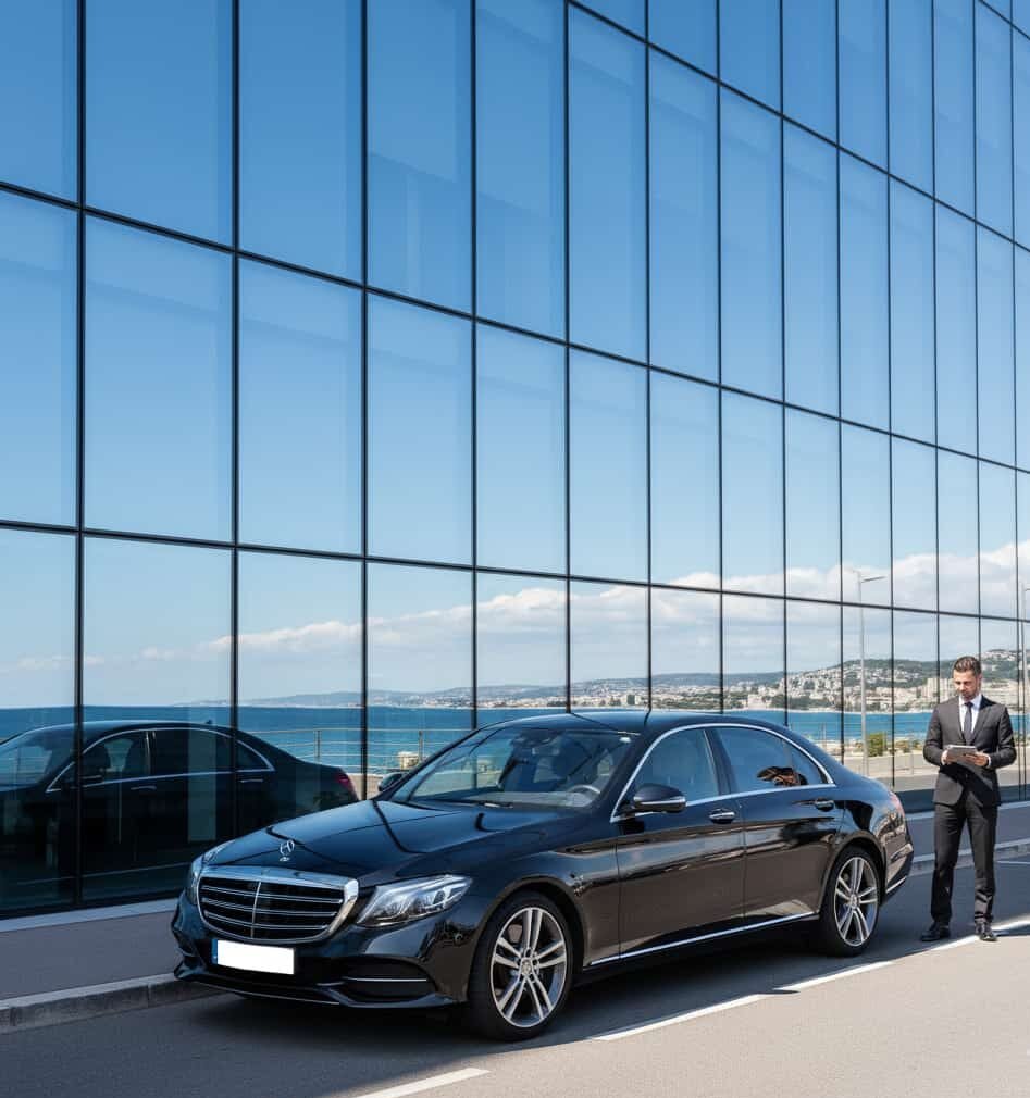 nice airport transfer for busines travellers